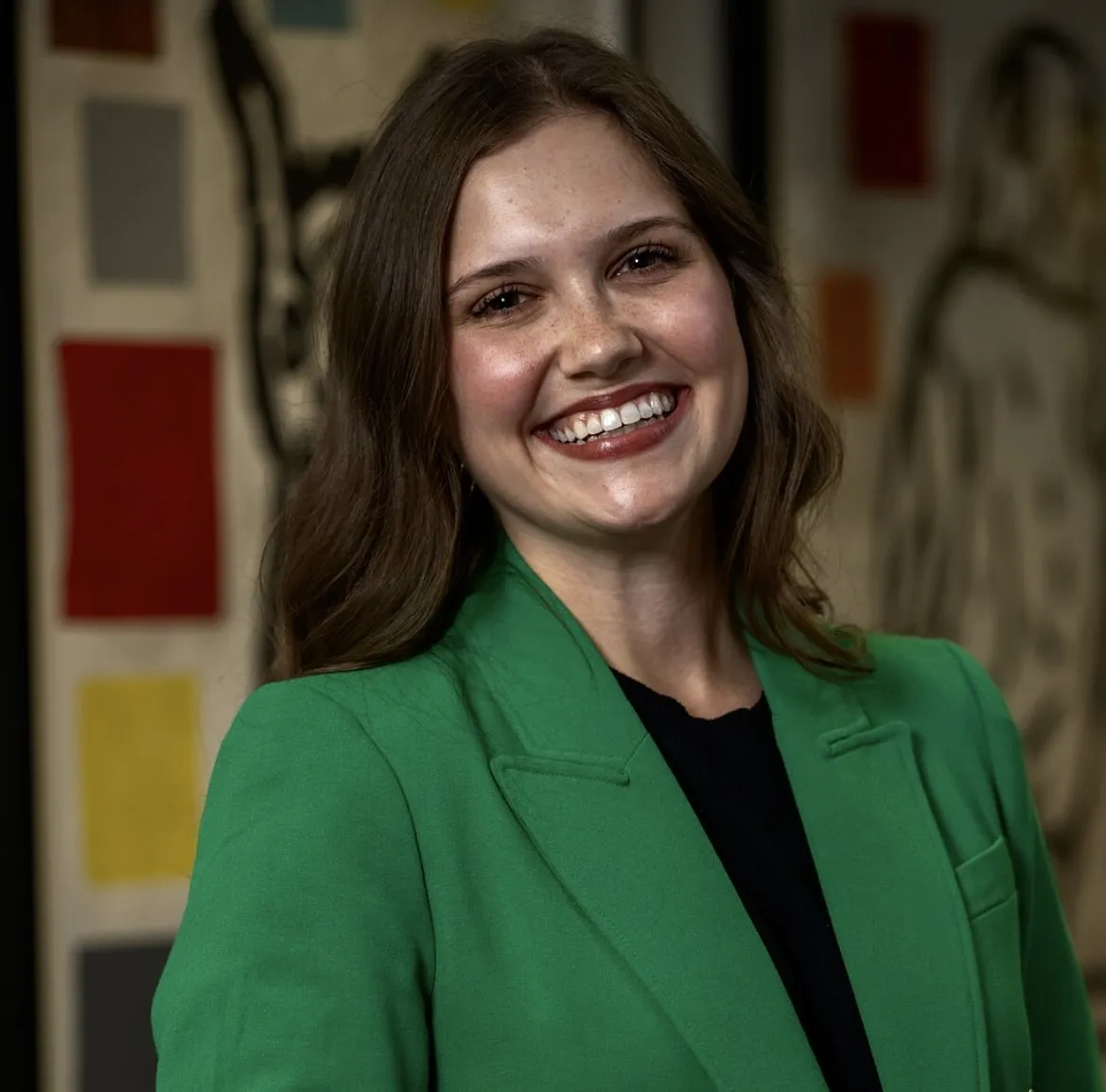 Portret van Ava Delsemme