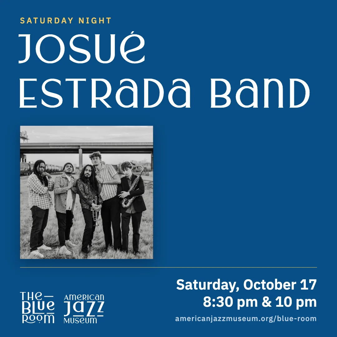 Josué Estrada Band, Saturday, October 17, 8:30 pm & 10 pm
